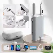 5IN1 Airpods Phone Cleaning Kit Pen Brush Bluetooth Earphones Earbuds Cleaner Au