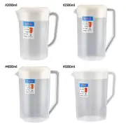 Large Capacity Plastic Measuring Water Pitcher Jug_Carafe Drink Ice Tea Lemonade