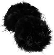 [Yardenfun] 1 Pair Fur Cuff Covers Accessories Fuzzy Wrist Cuff Warmer Furry Arm Winter Fuzzy Winter Wrist Cuff for Women Warm Wrist Cuff Winter Wrist Cuff for