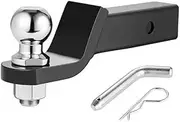 Trailer Hitch Ball Mount for 2 Inch Universal Refitting Trailer Hook Solid Trailer Ball Towing Hook Trailing Arm