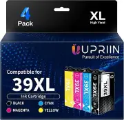 UPRIIN 39XL Ink Cartridges 4 Pack Compatible for Epson XP-2105 XP-4105 AU