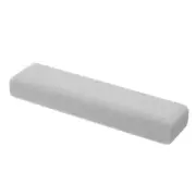 Necklace Storage Ring Case Box Light Grey Cuboid 8.1x2x1 Inch Paper Velvet