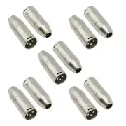 10x TA4F 4Pin Male to XLR 3Pin Male adapter converter For Shure Microphone