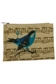 Large Singing Bird Zip Purse--TGT-G11002B