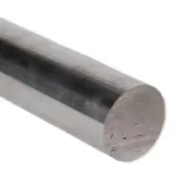2" Diameter, 304 Stainless Steel Round Rod, 24 Inch Length, Extruded, 2.0" Dia