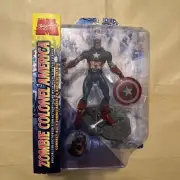 Marvel Diamond Select Zombie Colonel America Action Figure NIB