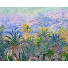 Claude Monet, Palm Trees at Bordighera, 1884, Lustre Canvas Print, 16" x 20"