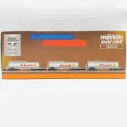 Marklin 82201 Mini Club Z Scale 25th Anniversary She’ll Tanker Tank Cars - NIB