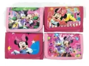 2x Minnie Mouse Purse Minnie TriFold Wallet Birthday Gift Idea Random Pick 2