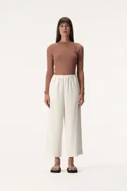 Orlanda Knit Top Tan Size 14 | Elka Collective