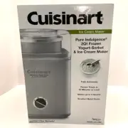 Cuisinart Pure Indulgence 2 Quart Frozen Yogurt-Sorbet & Ice Cream Maker ICE30BC