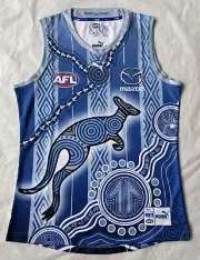 North Melbourne Kangaroos 2022 Indigenous Dreamtime Guernsey S-XXL AFL