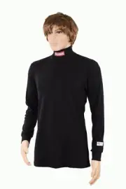 Racequip 421995RQP Fire Retardant Underwear Top Black Large