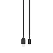 Mophie Premium USB-A to Micro USB Cable - 2m - Black Durable Braided Nylon - Heavy-Duty Construction [409912247]