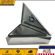 Left & Right 960Lx 210Wx400H(mm) Aluminum Ute Tapered Under Tray Tool Boxes