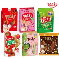 在飛比找蝦皮購物優惠-附發票 日本 固力果 Pocky PRETZ 8袋入 家庭號