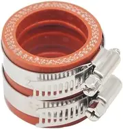Racing Carb 35 40 45 50 55mm Motorcycle Carburetor Rubber Adapter Inlet Intake Pipe Fit for MIKUNI KEIHIN KOSO PWK Accessory Aluminum Alloy Carb(35mm Orange)