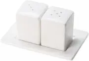 Gaolinci White Porcelain Salt & Pepper Shakers, Shaker Set with