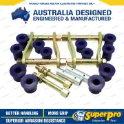 SuperPro Rear Greasable Shackle and Bush Kit for Toyota Hilux KUN26 GGN25 4WD