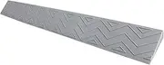 Portable Threshold Ramp,Non-Slip Textured Surface for Wheelchair Cleaning Robot Access - Lightweight Indoor/Outdoor Rampa for Doorways, Scooters & Mobility Devices(Gray,100 * 12 * 5.5cm)