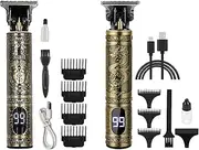Cordless Shaver, Men's Electric Shaver - Men's Electric Shaver Digital Electric Shaver | Portable Powerful Electric Shaver for Travel, USB Rechargeable Shaver for Men