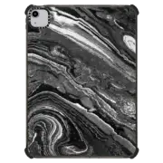 iPad Air (4th/5th gen) iPad Impact Case Dark painted marble lines