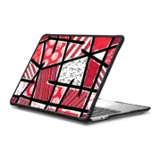 MacBook Air 13-inch (M2 - M4) Impact Case RED LANDSCAPE BY ROMERO BRITTO