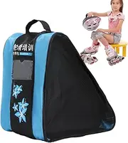 Inline Skates Bag | Inline Roller Skating Shoes Carrier for Girls - Large Capacity Kids Adults Skate Bag with Adjustable Shoulder Strap for Park, Garage, Skating Rinks
