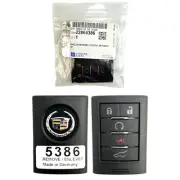 NON-USA OEM 2010–2015 Cadillac SRX 5B Smart Key Fob Remote NBG009768T 22865386