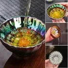 Bingqingyujie High-end Luxury Tea Set Silver-plated Peacock Cup