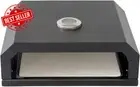 Hacienda Pizza Oven Box with Thermometer for BBQ, Even Heat & Crispy Crusts