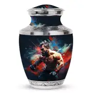 Desert Motocross Race Celestial Serenity Large Urn For Adult Male 10 Inch