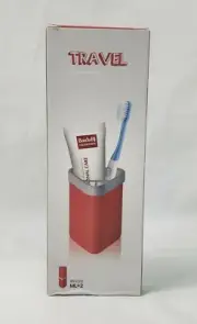 Travel Toothbrush Case and Carrier Portable Wash Cup Holder Organizer