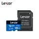 三入組【Lexar 雷克沙】633x microSDXC UHS-I A1 U3 128G記憶卡