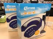 OEM Corona Brand 2 in 1 Wireless Headphones with MIC Blue