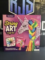 Creative 3D String Art Kit Kids Unicorn & Star Craft Set with Illustrated Guide
