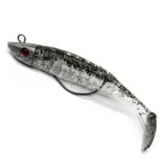 Shad with 9cm15g11cm 25g Jig Head Super Soft Vinyl Paddle Tails for Seabass Zand