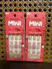 LOT x 2 NEW girls ImPRESS Mini Press On Manicure sets Hokey Pokey design