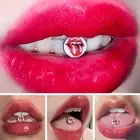 Bar Tongue Rings Body Piercing Jewelry Tounge Bar X0K0