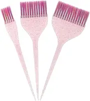 BIUDECO Hair Tint Brush Set 3pcs Long Handle Combs for Easy Hair Dye Applicator