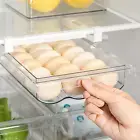 Egg Holder for Refrigerator Drawer, Fridge Egg Drawer Organiser Fridge Storage E