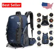 Comfortable Padded Mesh Backpack for Travel and Camping - Water-Resistant Gear