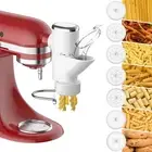 Gourmet Pasta Press Attachment for KitchenAid Stand Mixers, White