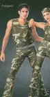 Child Small Boys Dance Costume Army Camo FATIGUES Hip Hop