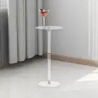 Small End Table Decor Round Side Table for Indoor and Office