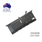 Genuine DXGH8 Battery for P82G P113G P114G P115G P123G H754V HK6N5 WDK63 52Wh
