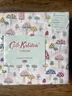 NWT Cath Kidston London Mini Mushrooms 4 pc Queen Sheet Set 100% Cotton Percale