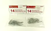 28 total hooks Project Source Metal Pin-On Curtain Drapery Hooks Hardware