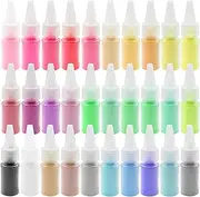 Allazone Art Sand Kit, Coloured Sand Art Bottles for DIY Drawing, Painting and Crafts, Decor, 30 Colours, 1.65 lb