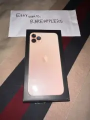 Apple iPhone 11 Pro Max New Sealed Gold 256gb iOS 13 Unlocked